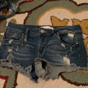 Jean shorts
